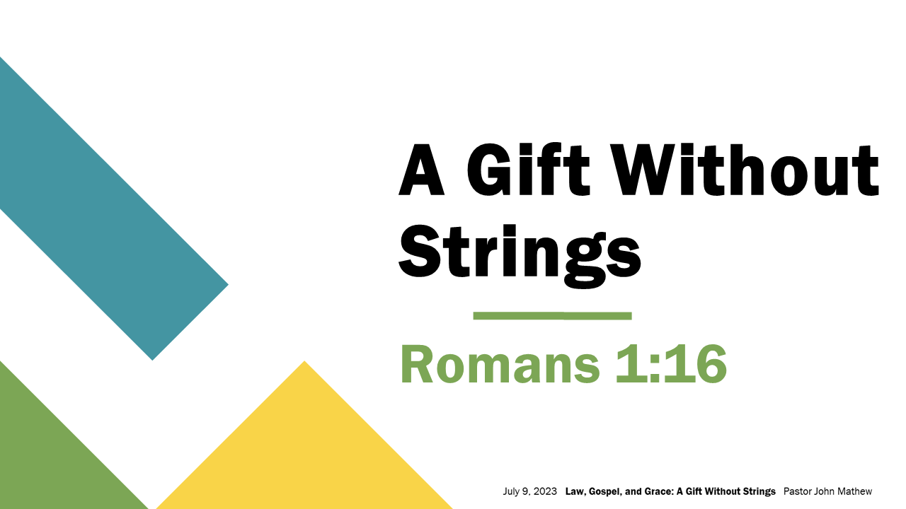 A Gift Without Strings